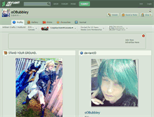 Tablet Screenshot of oobubbley.deviantart.com