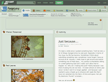Tablet Screenshot of fargolevy.deviantart.com