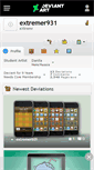 Mobile Screenshot of extremer931.deviantart.com
