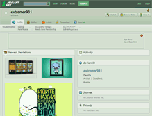 Tablet Screenshot of extremer931.deviantart.com