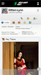 Mobile Screenshot of kitten-lynn.deviantart.com