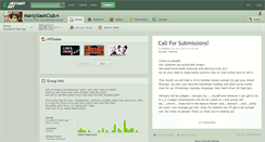 Desktop Screenshot of manlyslashclub.deviantart.com