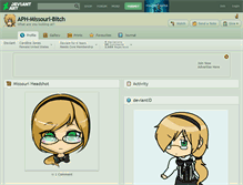 Tablet Screenshot of aph-missouri-bitch.deviantart.com