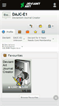 Mobile Screenshot of dajc-e1.deviantart.com