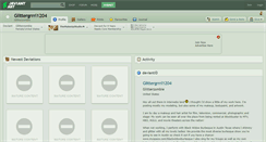 Desktop Screenshot of glittergrrrl1204.deviantart.com