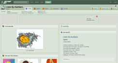 Desktop Screenshot of color-by-numbers.deviantart.com