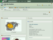 Tablet Screenshot of color-by-numbers.deviantart.com