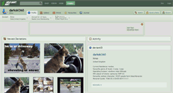 Desktop Screenshot of darkski360.deviantart.com