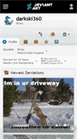 Mobile Screenshot of darkski360.deviantart.com