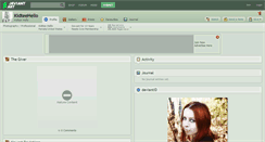 Desktop Screenshot of kidteehello.deviantart.com