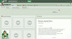 Desktop Screenshot of haungpower.deviantart.com