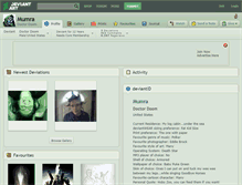 Tablet Screenshot of mumra.deviantart.com