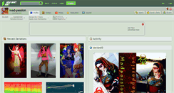 Desktop Screenshot of mad-passion.deviantart.com