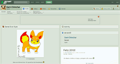 Desktop Screenshot of dani-chimchar.deviantart.com