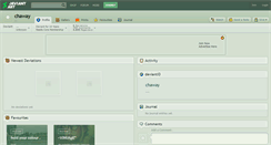 Desktop Screenshot of chaway.deviantart.com