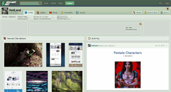 Desktop Screenshot of nedland.deviantart.com