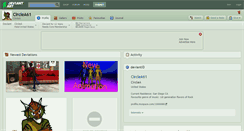 Desktop Screenshot of circlea61.deviantart.com