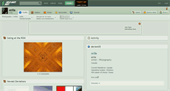 Desktop Screenshot of ecila.deviantart.com