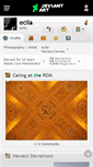 Mobile Screenshot of ecila.deviantart.com