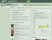 Tablet Screenshot of caffenol.deviantart.com