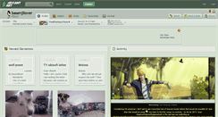 Desktop Screenshot of basenjilover.deviantart.com