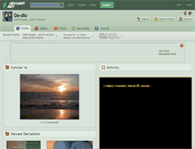 Tablet Screenshot of da-dio.deviantart.com