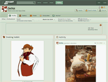 Tablet Screenshot of oniyoi.deviantart.com