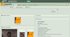 Desktop Screenshot of cheesepuffkid.deviantart.com