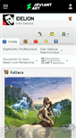 Mobile Screenshot of idelion.deviantart.com