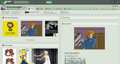 Desktop Screenshot of ghost-missingno.deviantart.com