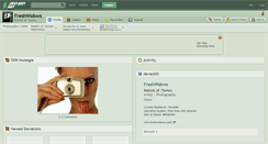 Desktop Screenshot of freshwidows.deviantart.com