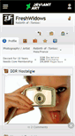 Mobile Screenshot of freshwidows.deviantart.com