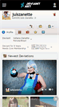 Mobile Screenshot of julszanette.deviantart.com