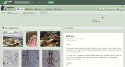 Desktop Screenshot of ketchiri.deviantart.com