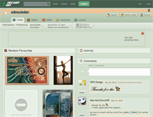 Tablet Screenshot of odosuiadan.deviantart.com