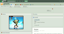 Desktop Screenshot of patrika2006.deviantart.com