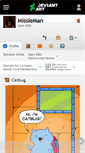 Mobile Screenshot of missleman.deviantart.com