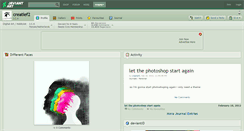Desktop Screenshot of creatief2.deviantart.com