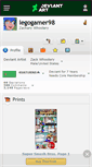 Mobile Screenshot of legogamer98.deviantart.com