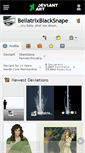 Mobile Screenshot of bellatrixblacksnape.deviantart.com