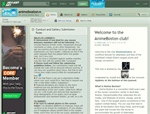 Tablet Screenshot of animeboston.deviantart.com