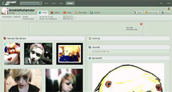 Desktop Screenshot of brookiethehamster.deviantart.com