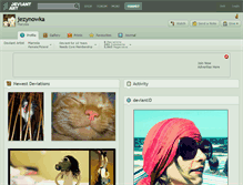Tablet Screenshot of jezynowka.deviantart.com