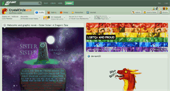 Desktop Screenshot of crystalcircle.deviantart.com