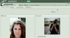 Desktop Screenshot of jenniedoomsday.deviantart.com