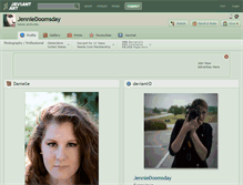 Tablet Screenshot of jenniedoomsday.deviantart.com