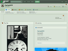 Tablet Screenshot of dariask899.deviantart.com