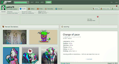 Desktop Screenshot of palkia78.deviantart.com