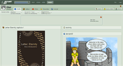 Desktop Screenshot of ettel.deviantart.com