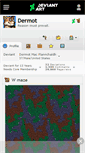Mobile Screenshot of dermot.deviantart.com